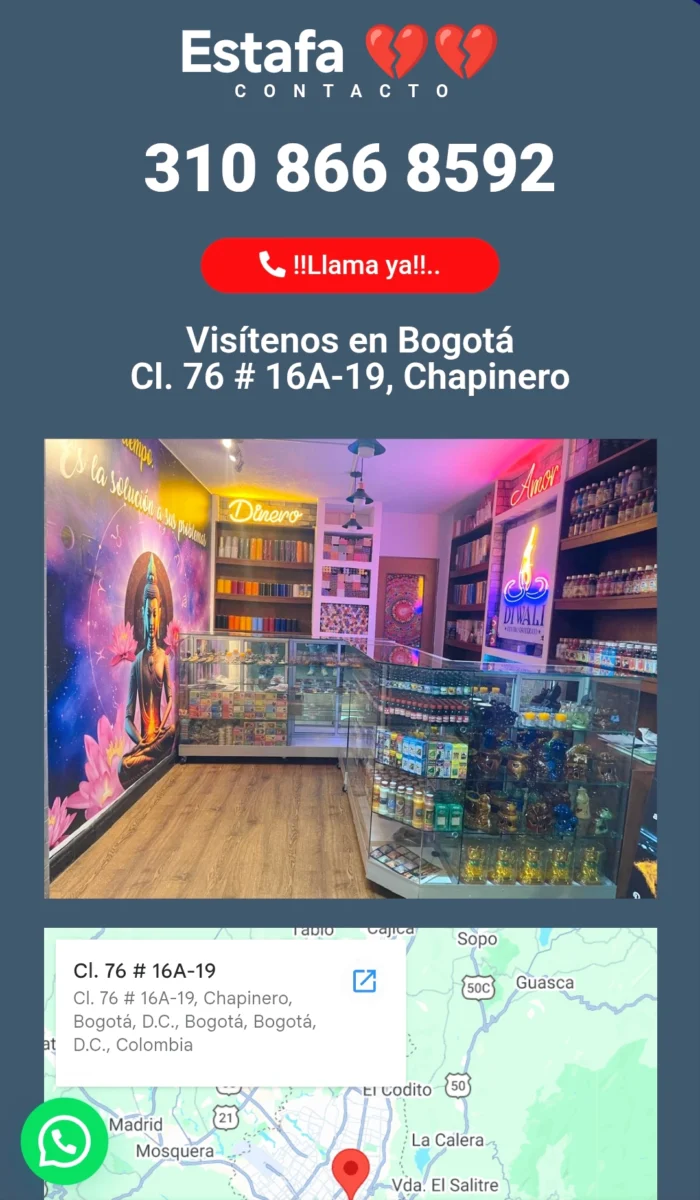 No se por que hay tanta estafa, la verdad hay aue tener demasiado cuudado com los falsos brujos en especial esta joya. Si alguien va a tomar el riesgo con ellos deniege eda posibi…