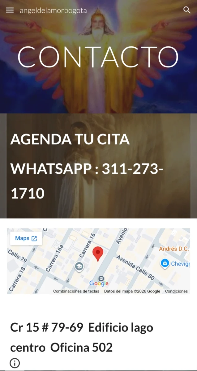 ANGEL DE AMOR ESTAFA EN BOGOTA. ⚠️ ABSTENGAN IR A ESE LUGAR